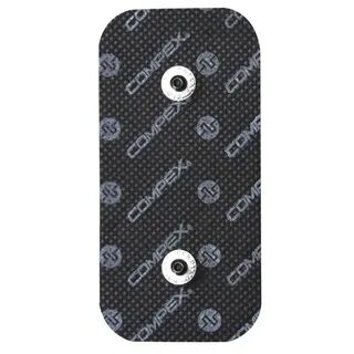 Compex 2-gyorscsatlakozós (Snap) Elektróda Szett 50x100mm 2 db (Fekete)